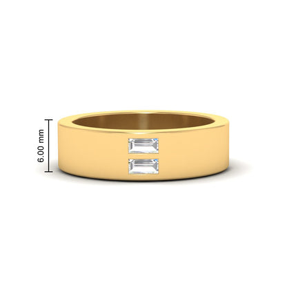 Equality Diamond Mens Wedding Ring