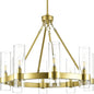 Small Wagon Wheel Chandelier