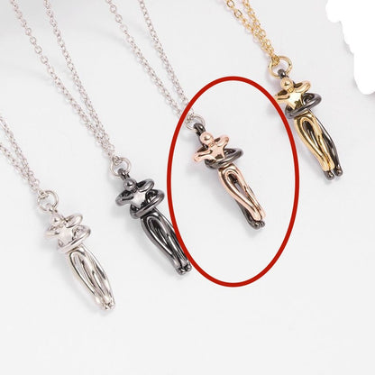 Couple Hug Necklace Romantic Men And Women