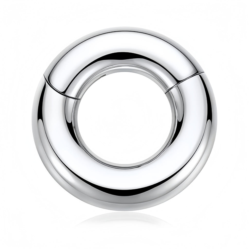 Titanium Steel Closed Lip Ring Human Body Piercing Accessories