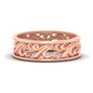 Filigree Women Wedding Band