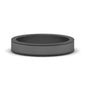 Flat Milgrain Mens Wedding Band