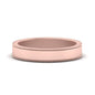 Flat Milgrain Mens Wedding Band