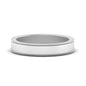 Flat Milgrain Mens Wedding Band