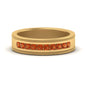 Flat Milgrain Mens Promise Band