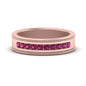Flat Milgrain Mens Promise Band