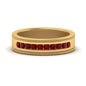 Flat Milgrain Mens Promise Band