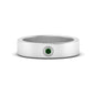 Flat Single Stone Mens Band Engraved