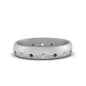 Flush Set Diamond Wedding Band