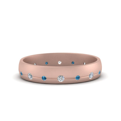 Flush Set Diamond Wedding Band