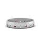 Flush Set Diamond Wedding Band
