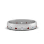 Flush Set Diamond Wedding Band