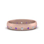 Flush Set Diamond Wedding Band