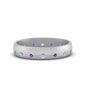 Flush Set Diamond Wedding Band