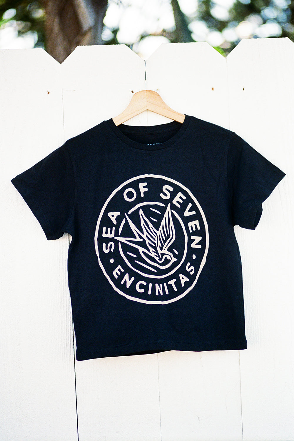 Fly With Us Womens High Waisted Tee