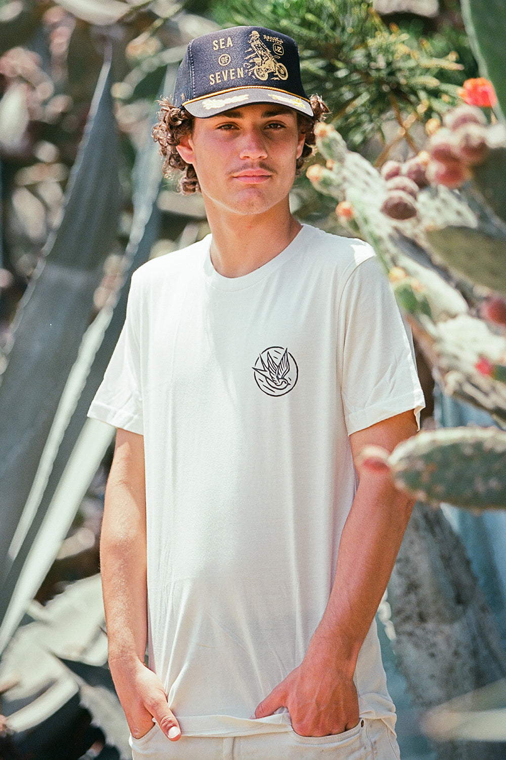 For The Win Trucker Hat w/ Oak Leaves