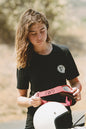 Full Throttle Boyfriend Black Tee - Encinitas
