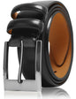 Genuine Leather Belt for Men – Zinc Alloy Buckle, 1.25" Strap