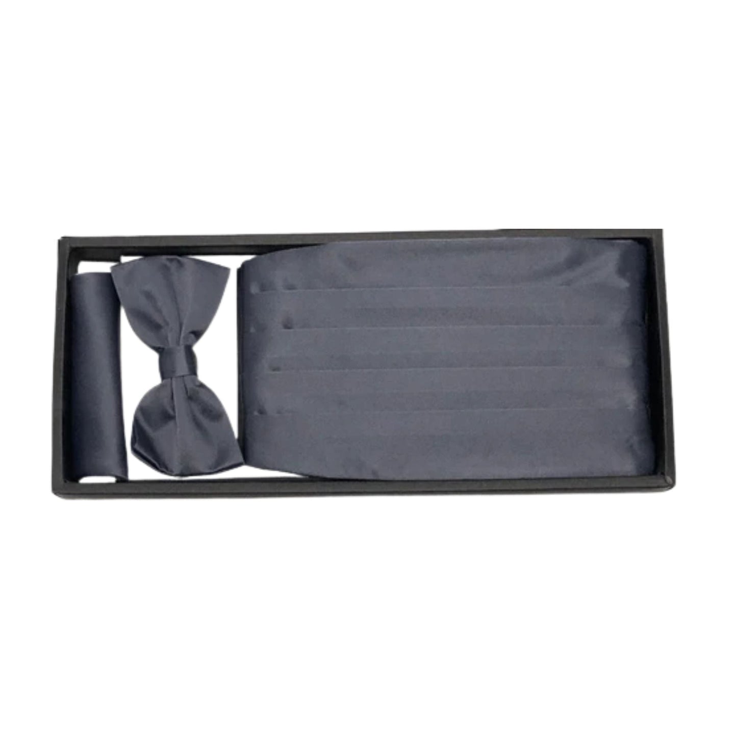 Insta Slim® Cummerbund, Bow Tie & Pocket Square Set 155488