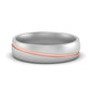 Grooved 2 Tone Mens Band