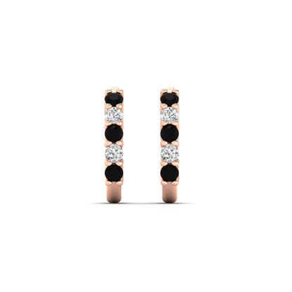 Half Huggie Hoop Earring