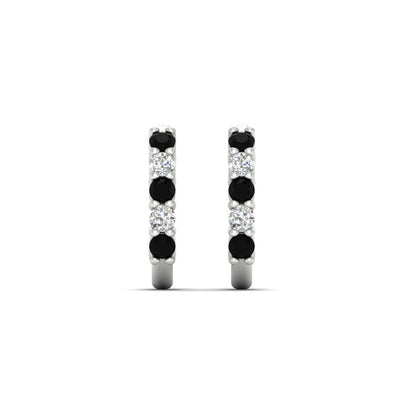 Half Huggie Hoop Earring