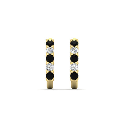 Half Huggie Hoop Earring