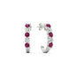 Half Huggie Hoop Earring