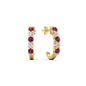 Half Huggie Hoop Earring