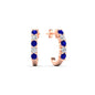 Half Huggie Hoop Earring