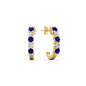 Half Huggie Hoop Earring