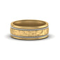 Hammered 2 Tone Mens Band