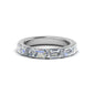 Horizontal Emerald Cut Classic Band