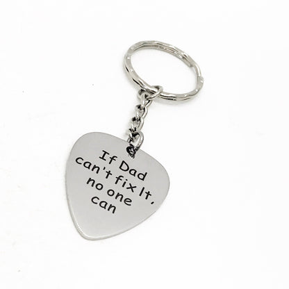 Fathers Day Gift, If Dad Cant Fix It No One Can Keychain, Dad Keychain, Dad Gift, Daddy Gift, Gift For Dad, Thank You Dad, Gift from Kids
