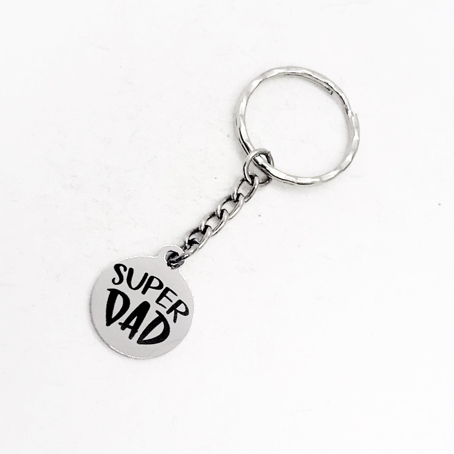 Fathers Day Gift, Super Dad Keychain, Daddy Keychain, Dad Keychain, Protective Dad Keychain, Dad Gift, Daddy Gift, Gift For Dad from Kids