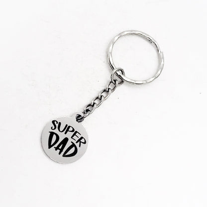 Fathers Day Gift, Super Dad Keychain, Daddy Keychain, Dad Keychain, Protective Dad Keychain, Dad Gift, Daddy Gift, Gift For Dad from Kids