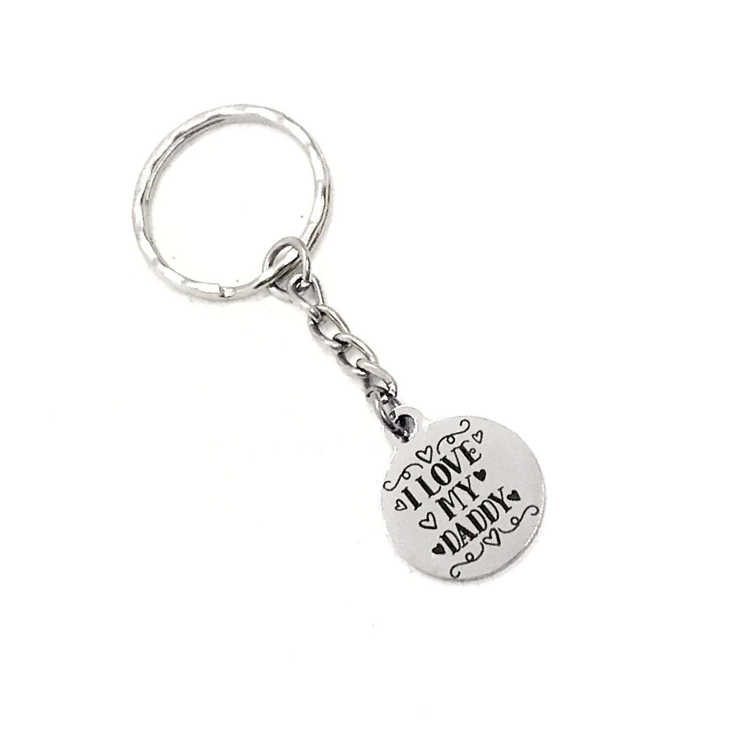 Fathers Day Gift, I Love My Daddy Keychain, Dad Keychain, Dad Gift, Dad Birthday, New Dad Gift, Daddy Gift, Gift For Dad from Kids