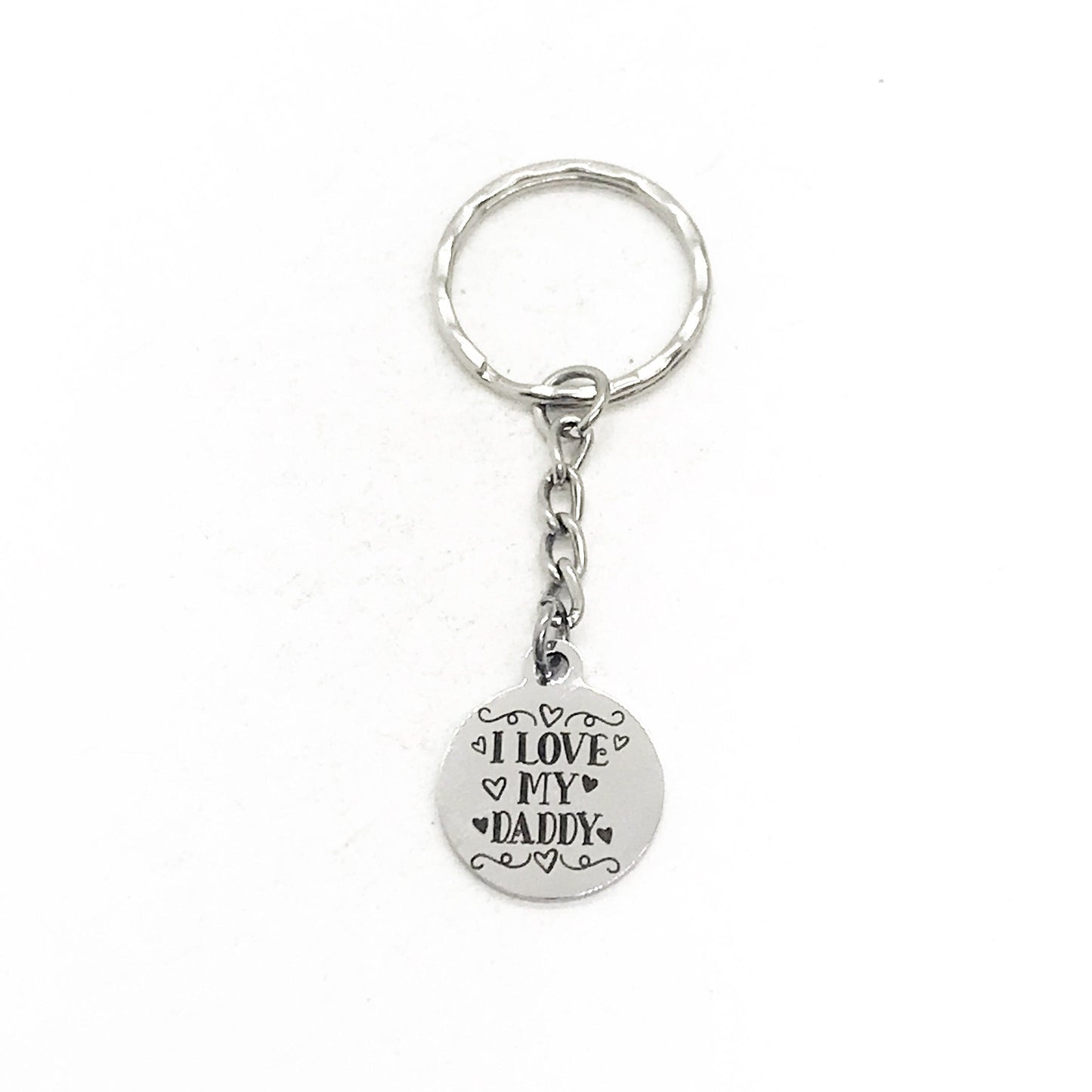 Fathers Day Gift, I Love My Daddy Keychain, Dad Keychain, Dad Gift, Dad Birthday, New Dad Gift, Daddy Gift, Gift For Dad from Kids