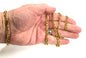 Set - Bracelet and necklace curb chain set silver or gold stainless steel waterproof jewelry for man boy christian jewelry jewellery