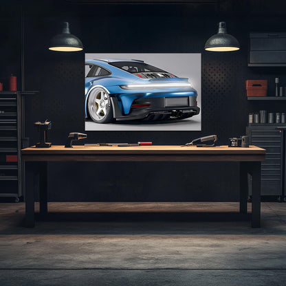 Custom Car Neon Sign - Personalized LED Garage Decor for Car Enthusiasts - UV Printed Plexiglass Wall Art - Adjustable Light & Free Shipping