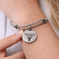 Bell Pepper Allergy Medical Condition Charm Bracelet Stainless Steel Expanding Bangle Food Allergy Awareness Jewelry
