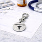Metformin Medical Alert Clip On Charm Stainless Steel Medication Awareness Accessory