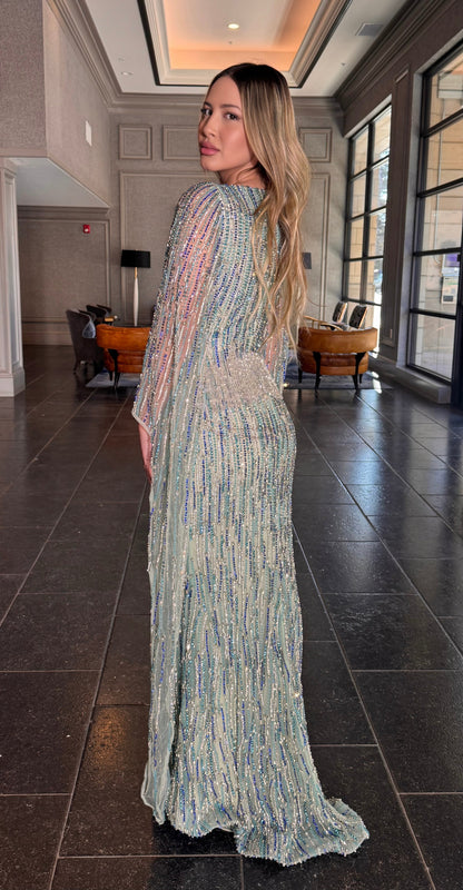 Fatima Empire Tassel Dress