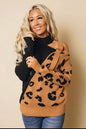 Asymmetrical Buckled Blouse Sweater
