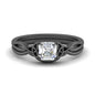 Infinity Celtic Solitaire Wedding Set