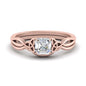 Infinity Celtic Solitaire Wedding Set