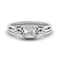 Infinity Celtic Solitaire Wedding Set