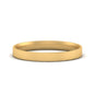 Light Weight Flat Mens Wedding Band