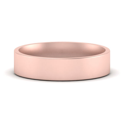 Light Weight Flat Mens Wedding Band