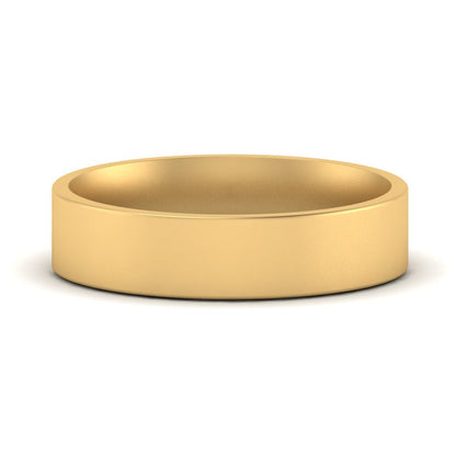 Light Weight Flat Mens Wedding Band
